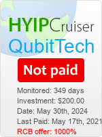 QubitTech details image on Hyip Cruiser