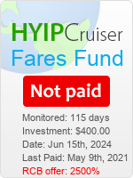 Fares Fund details image on Hyip Cruiser