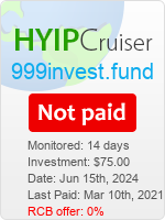 999invest.fund details image on Hyip Cruiser