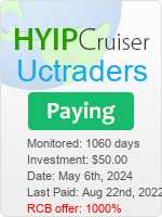 UCTraders Limited details image on Hyip Cruiser