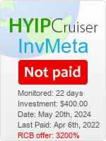 InvMeta details image on Hyip Cruiser