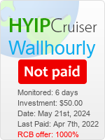 Wallhourly details image on Hyip Cruiser