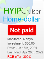 Home-dollar.top details image on Hyip Cruiser