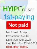 1st-paying details image on Hyip Cruiser