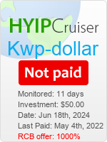 Kwp-dollar.bar details image on Hyip Cruiser