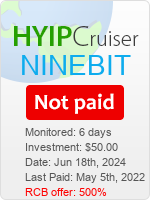 NINEBIT details image on Hyip Cruiser